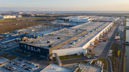 智能化“滲透”各產線 走進特斯拉上海超級工廠的通信工程技術應用